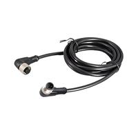 Connettore M12 Impermeabile con Filo 4 Core 5 Core 8 Core 12 Core Sensore Maschio/Femmina Connettore for stampaggio a iniezione(Elbow,1M_1PCS_4P)