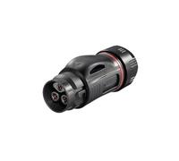 Connettore M24 a scatto inverso impermeabile spina aviazione 3 pin senza saldatura(Plastic female connector)