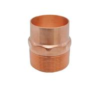 Connettore maschio a coppa da 1/4" 3/8" 1/2" 3/4" 1" - 4" maschio a tazza di saldatura accoppiamento idraulico accoppiatore per aria condizionata (da ID9,5 mm a 1I4 pollici)