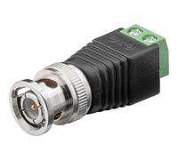Connettore maschio BNC Goobay nero 10 unità