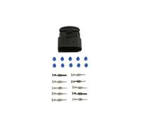 Connettore Maschio Elettrico VW 2,8mm 10 Pin Kit 84 Pezzi 37387