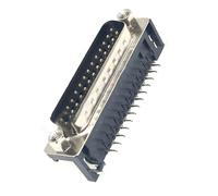 Connettore maschio/femmina della trasmissione dei segnali dei connettori del supporto del PWB degli angoli retti per l'industriale & il connettore del bordo del PWB dell'attrezzatura visiva del suono