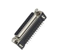 Connettore maschio/femmina della trasmissione dei segnali dei connettori del supporto del PWB degli angoli retti per l'industriale & il connettore del bordo del PWB dell'attrezzatura visiva del suono