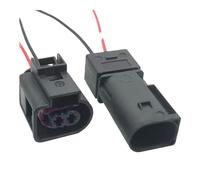 Connettore maschio femmina impermeabile a 2 pin da 3,5 mm, spina for cablaggio iniettore carburante clacson(2p male female,10 S)
