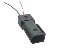 Connettore maschio femmina impermeabile a 2 pin da 3,5 mm, spina for cablaggio iniettore carburante clacson(2P M,20 S)