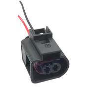 Connettore maschio femmina impermeabile a 2 pin da 3,5 mm, spina for cablaggio iniettore carburante clacson(2P F,10 S)