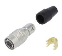 Connettore maschio HR10A-7P-4S (73): rotondo HR10 femmina PIN: 4 push-pull