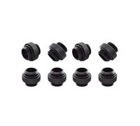 Connettore Maschio-Maschio da 5 mm G1 / 4 Pollici da 8 Pezzi con O-Ring Sigillato per Sistema di Raffreddamento Ad Acqua per PC Raccordo Estensore