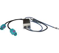 ADATTATORE ANTENNA 2 FAKRA -> 1 DIN ALIM. PHANTOM E AMPLIF PER VOLKSWAGEN GOLF 7