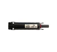 Connettore MC4 con fusibile integrato 20A