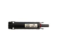 Connettore MC4 con porta fusibile integrato incluso 1000V IP67 | FEEO