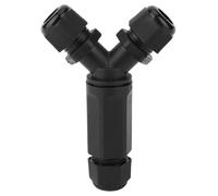 Connettore metallico impermeabile a 3 vie 3 y Tipo di filo elettrico Tappo IP68 Scatola di giunzione in silicone in ottone in ottone in nylon per la fattoria