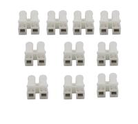 Connettore Molla Rapido 10 pezzi CH2 CH3 connettore di cablaggio a molla con bloccaggio a innesto 2/3 pin CH2 CH3 terminali di cablaggio del cavo elettrico for test facili e sicuri(10Pcs CH2)