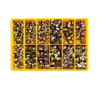 Connect Assortiti Clic Tipo Riutilizzabile Tubo Clip 500pc 35259