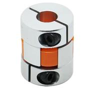 Connettore motore passo-passo a due ganasce D25L30 5/6/6,35/8/10/12/12,7/14mm 5x8mm