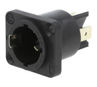 Connettore NAC3MPX-TOP: rotondo connettore 6,3 mm maschio 16A 250VAC NEUTR