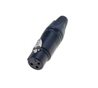 Connettore NC3FXX-B XLR femmina PIN: 3 dritti per cavi saldatura 16A NEUTRIK