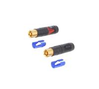 Connettore NF2C-B/2 RCA maschio dritto saldatura placcato oro per cavi NEUTRIK