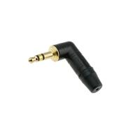 Connettore NTP3RC-B jack 3,5 mm maschio stereo con protezione antipiega salda...