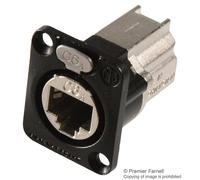 Connettore Pannello Ethercon Cat6A NE8FDX-P6-B, D, Nero