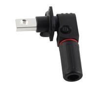 Connettore per accumulo di energia, 2 pezzi, M8, 200 A, spina a un, terminale ad alta sicurezza IP67 impermeabile per di veicoli elettrici ed ibridi, in rame e nylon PA, (Nera)