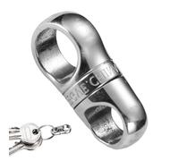 Connettore Per Anelli Portachiavi - Lega Di Titanio Rotativa Magnetica Keyring | Accessorio Per Catena Chiave Heavy Duty Con Carico Del Cuscinetto Da 20 Kg Per Chiavi Auto, Casa, Ofic