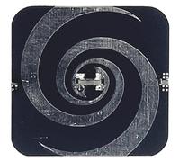 Connettore per antenna Spirale 2.2-6.2GHz per circolare Polarizzato 50x50x23mm