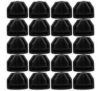 Connettore per Assemblaggio 20 Pezzi Nero in Plastica | Soluzione Espandibile, Connessione Stabile, per Armadi e Guardaroba, Stile Contemporaneo e Linee Pulite