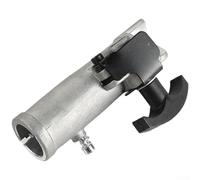 Connettore per asta di prolunga in alluminio, parte a connessione rapida per decespugliatore da giardino, adattatore per albero di trasmissione, montaggio per tubi resistenti (26 nove denti)