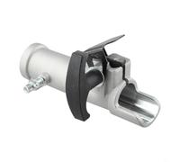Connettore per asta di prolunga progettato per tagliasiepi e decespugliatori, adatto per alberi da 26 mm o 28 mm, materiale metallico per connessioni sicure e stabili (26 mm)