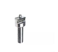 Connettore per asta di scarico a molla per tubi da 16 mm e 22 mm, compatibile con martelli elettrici e trapani (A)