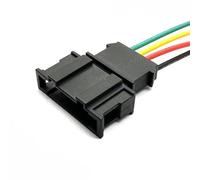 Connettore per Auto 1 Set 4 P 191972714 Connettore per Auto Maschio Connettore per Cablaggio Connettore per Interruttore Luce Freno automobilistico (Cablaggio a 4 Pin)