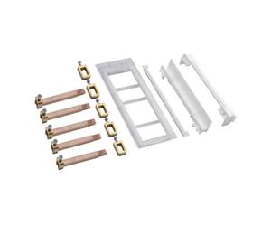 CONNETTORE PER BARRA COLLETTORE HAGER universale per guida S, 5 poli ZM35S
