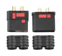 Connettore per batteria QS8S con proprietà antistatiche e resistenti alle scintille, progettato per applicazioni ad alta corrente e struttura in nylon (maschio + femmina)