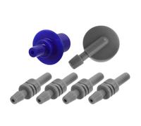 Connettore per Bracciale Abs Misuratore Pressione, 6 Pezzi | Adattatore di Ricambio per Tubo Aria, Connessione Rapida, Compatibile Monitor Digitali e Bracciali