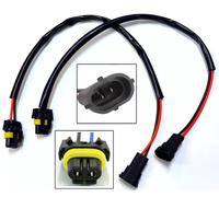 Connettore Per Bulbo Fari H11 A 9005 HB3 Due Cablaggi