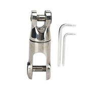 Connettore per catena di ancoraggio per barche ad alta resistenza, acciaio inossidabile 316, prova, da 3/8" a 1/2" adatto per catene da 10-12 mm - ideale per applicazioni marine pesanti!