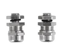 Connettore Per Cavi In Metallo 2 pezzi M8 pressacavi di disinnesto impermeabili for cavi da 2-5 mm