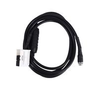 Connettore per Cavo Audio AUX per Auto con Resistenza 1,5 M 12 Pin per E60 E61 E63 E64 E65 E66 E81 E82 E83 E87 E88 E90 E91 E92 E93