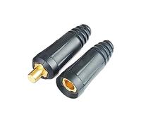 Connettore per cavo di saldatura, DKJ50-70 maschio femmina in gomma ottone Dinse Quick Fitting per saldatrice elettrica
