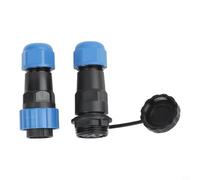 Connettore per cavo in linea SP20 IP68 per progetti elettrici esterni, tra cui illuminazione paesaggistica, cablaggio pompa stagno e collegamenti dati (5 pin)