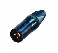 Connettore per cavo XLR maschio a 3 pin IP40 Custodia in metallo NC3MXX-B