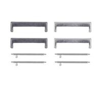 Connettore per cinturino in acciaio inox, adattatore per cinturino per orologio, montaggio facile, accessorio per connettore per orologio unisex 26