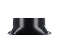 Connettore per condotto a flangia quadrata in plastica ABS per valvola di ritegno per tubo di diametro 100300 mm, compatibile con vari tipi di ventole e cappe da cucina (250 #)