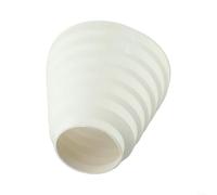 Connettore per condotto dell'aria in plastica ABS, da 80 a 150 mm, riduttore per condotto dell'aria HVAC, adattatore per condotto di ventilazione per bagno e cucina
