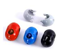 Connettore per corda da arrampicata, clip da 12 mm, 5 pezzi, connettore per scala da arrampicata, per giardino, cortile, altalene o da gioco, supporta fino a 150 kg, per esercizi e giochi