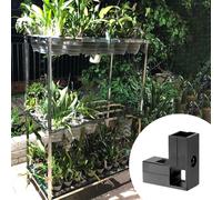 Connettore per ferramenta per tubi quadrati da 25 mm x 25 mm per ringhiere del