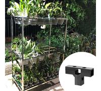 Connettore per ferramenta per tubi quadrati da 25 mm x 25 mm per ringhiere del