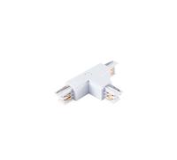 Connettore per lampada a binario, bianco, a 3 circuiti, tipo: T UL