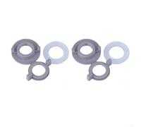 Connettore per paratia in ABS, connettore per paratia in ABS, a prova di perdite, con guarnizione per serbatoi d'acqua, torri, tubi da giardino